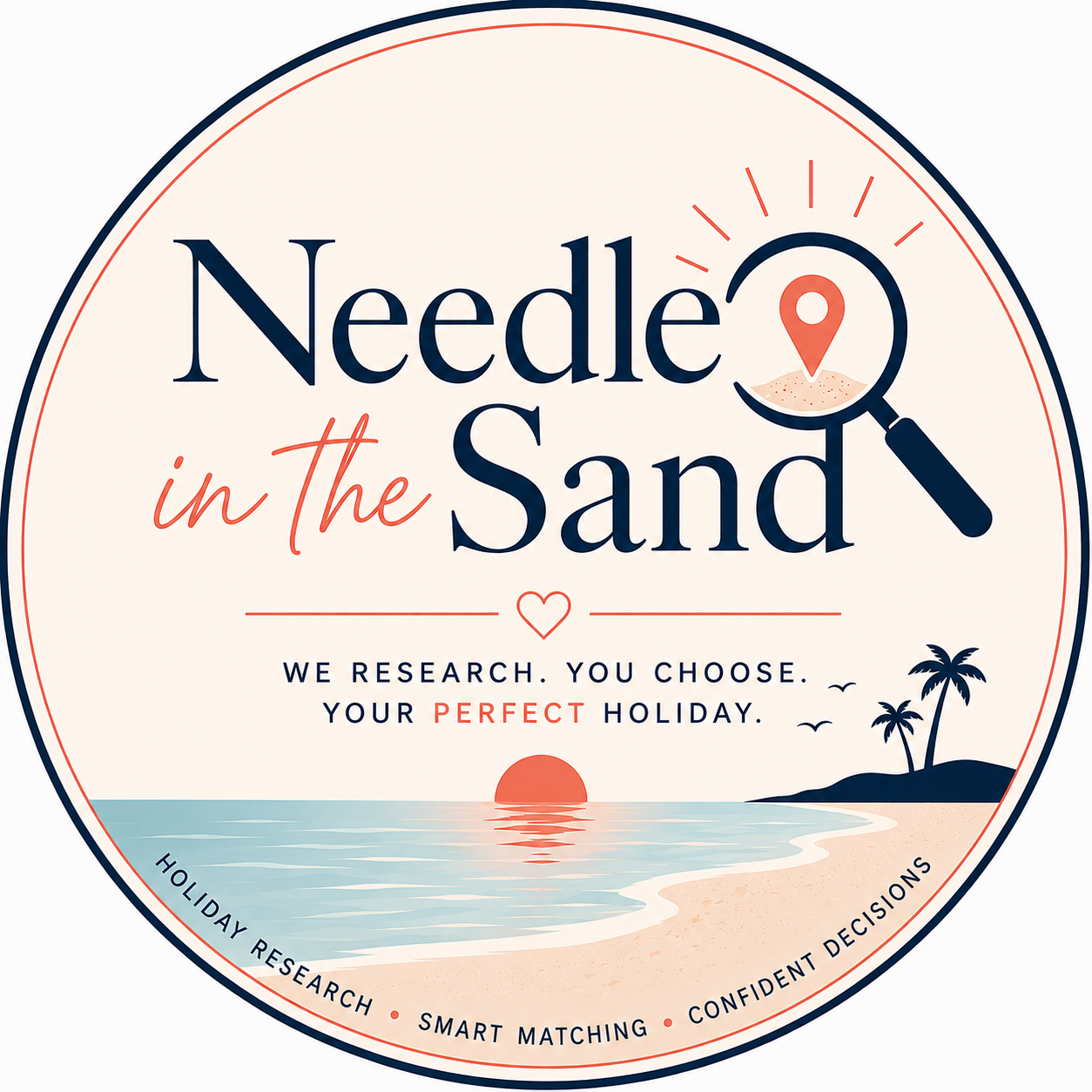 Needle in the Sand — we research, you choose your perfect holiday